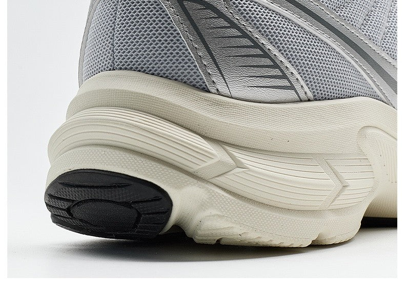 Xtep Juechen 6.0 Vintage Running Shoes Male 2025 Spring Shock Absorption Sports Shoes Street Daily Leisure Sneakers 875119110027