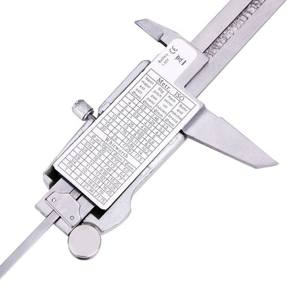 Paquímetro Vernier 150mm Ferramenta de Medição Paquímetro Digital de Aço Inoxidável Régua Digital de 6 polegadas Instrumento de Medição
