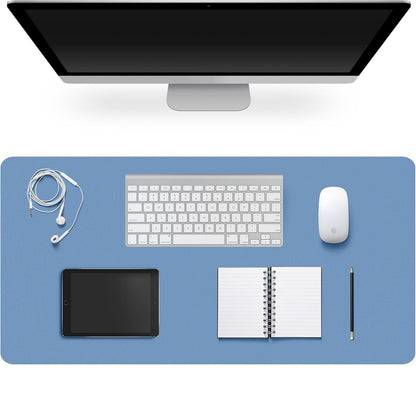 Desk Pad Protector, Non-Slip PU Leather Large Mouse Pad, Easy Clean, Writing Pad for Office/Home/Decor/School Desk Mat