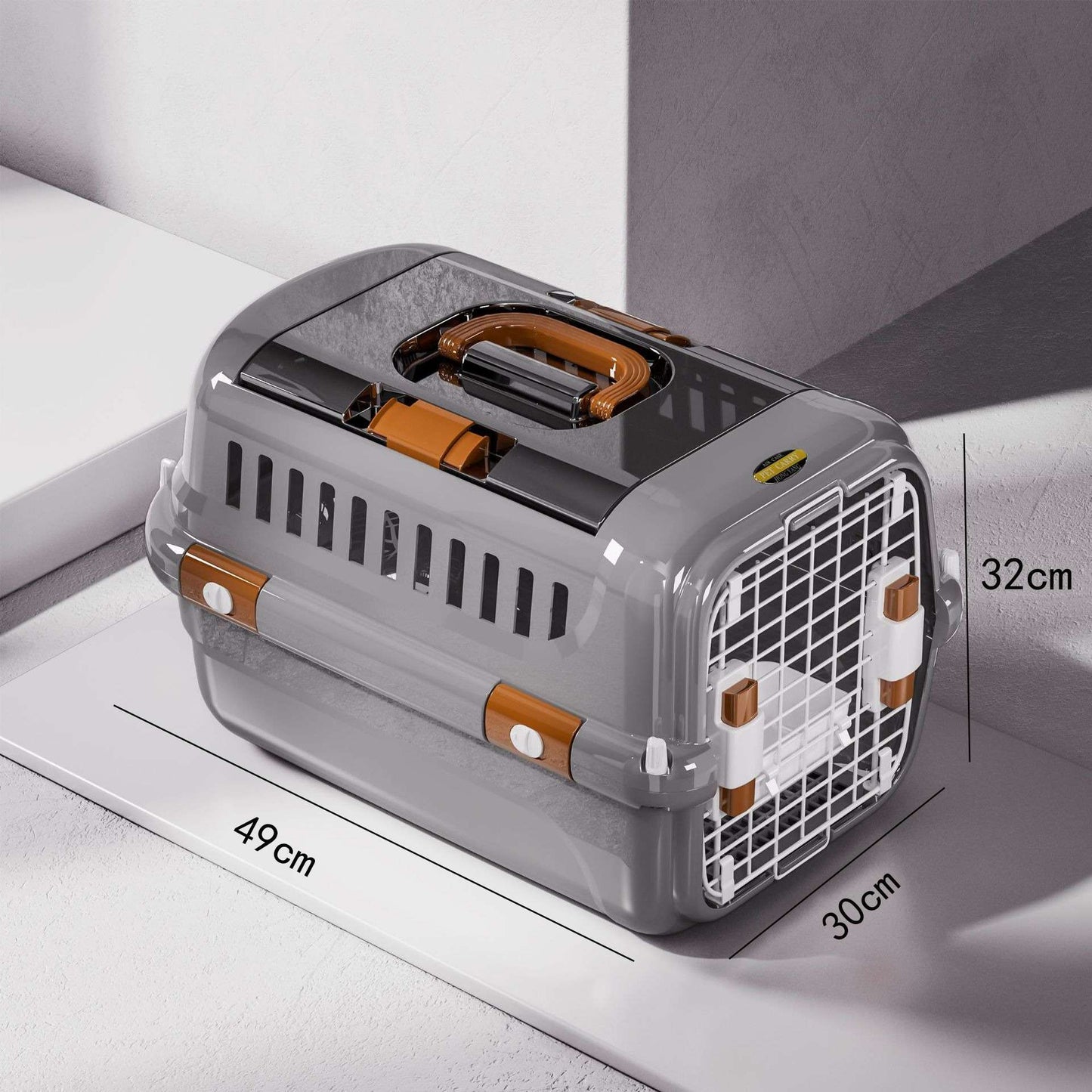 Caixa de Transporte para Gatos Aprovada para Companhias Aéreas 2025, Portátil, Aprovada pela TSA para Viagens, Bolsa Antiansiedade para Gatos para Carro e Uso Doméstico