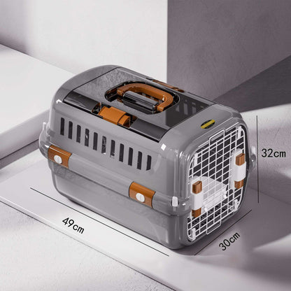 Caixa de Transporte para Gatos Aprovada para Companhias Aéreas 2025, Portátil, Aprovada pela TSA para Viagens, Bolsa Antiansiedade para Gatos para Carro e Uso Doméstico