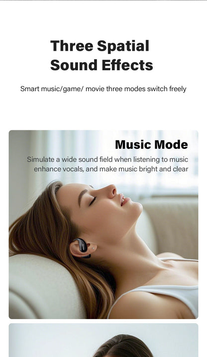 MINISO MS189 Fones de Ouvido Sem Fio Bluetooth 5.4 Fone de Ouvido Esportivo Bateria de Longa Duração Controle por Botão Redução de Ruído Com Microfone