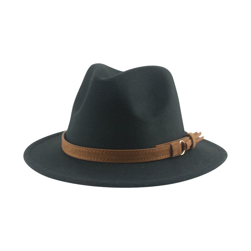 Hats for Women Fedoras Girls Hat Boys Hat Felted Kids Baby Caps Small 52cm 54cm Belt Wedding Cute Kid Fedoras Sombreros De Mujer