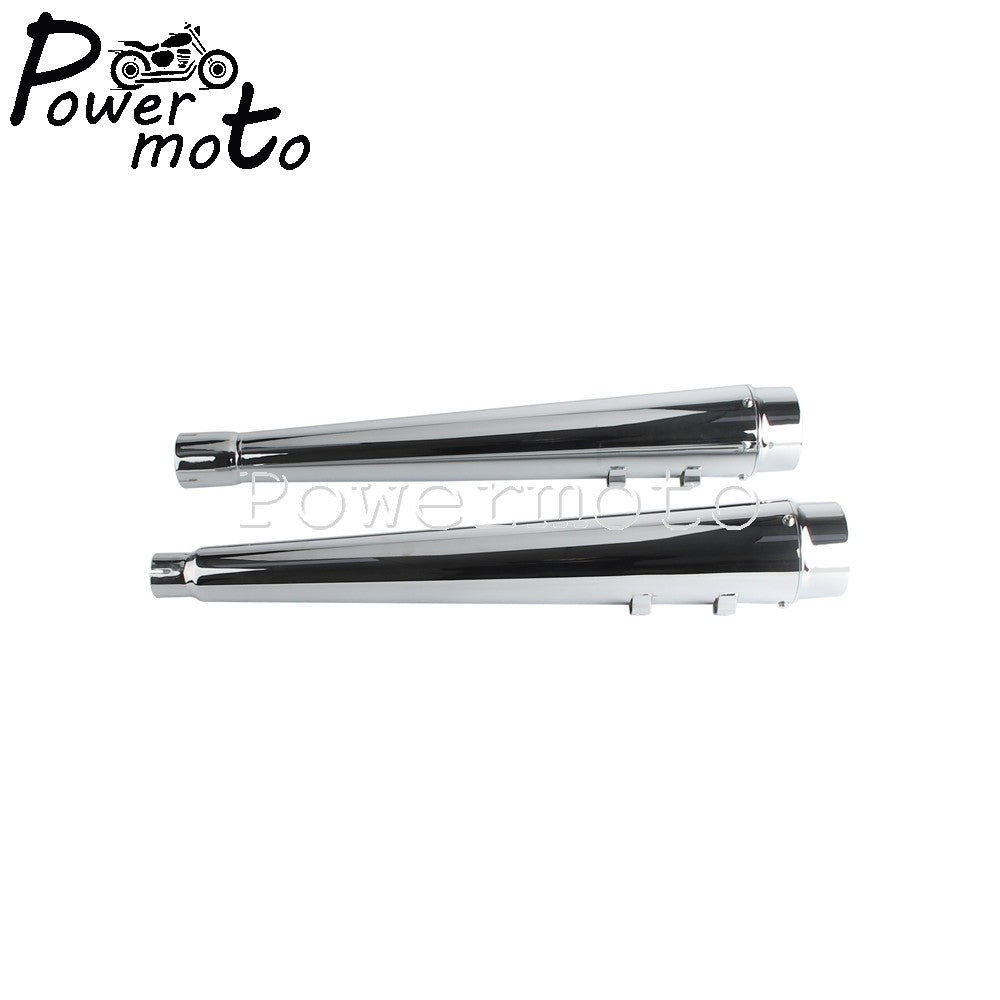 For Harley Touring Street Electra Glide Road King 2017-2023 FLHR FLHX FLTRX FLHTK Motorcycle Slip On Dual Exhaust Mufflers Pipes