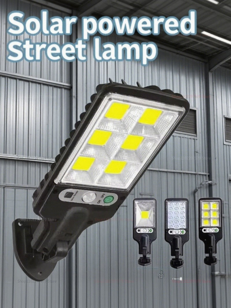 2025 Solar Street Lights Outdoor Home Rural Fully Automatic LED Sensing Super Bright Waterproof Security Garden Pathway Lamp