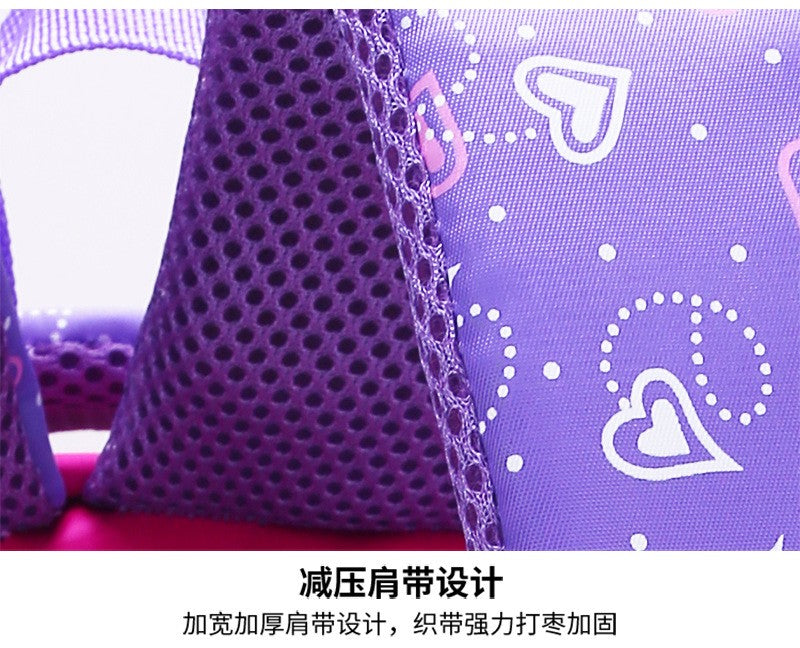 Disney princess Children cartoon primary bag for school reduction bag girl boy 1-3 grade Frozen Elsa bag for school kid backpack