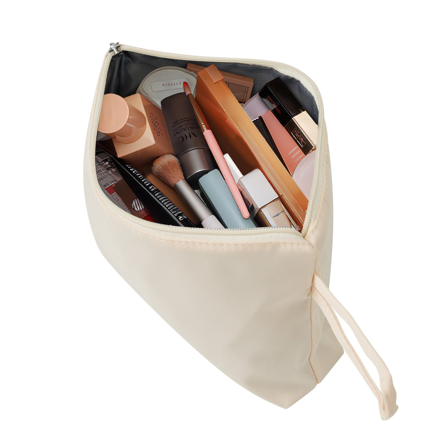 Mala de Viagem de 20 Polegadas com Rodas, Design Moderno, com 1 Bolsa de Viagem e 1 Necessaire para Viagens Curtas e Longas