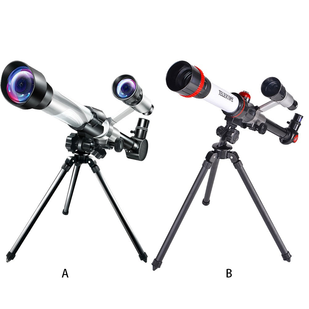 Telescópio Profissional Astronômico Infantil Estudantes Observação de Estrelas Monocular Portátil HD Lua Espaço Planeta Observação Presente Infantil