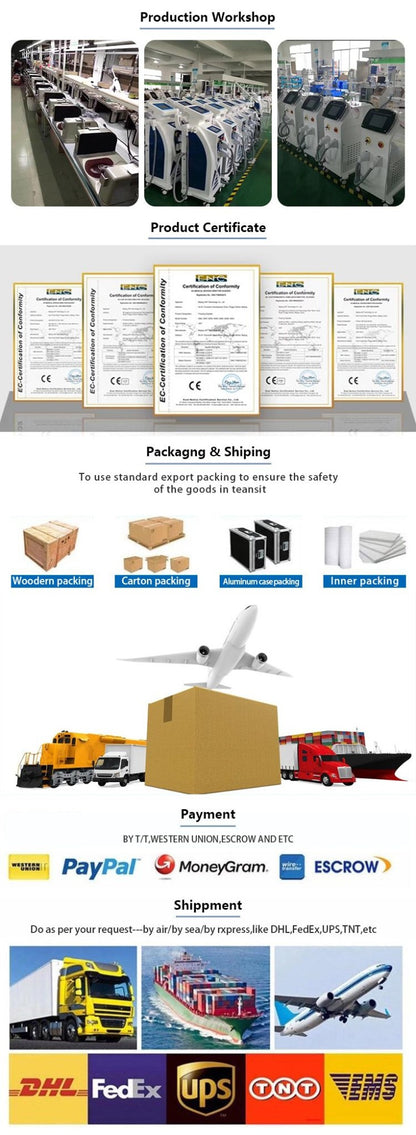 Portable 808 755nm Body Hair Laser Hair Removal Machine 3-Wave IPL Professional Diode Ice Titanium Permanent Painless