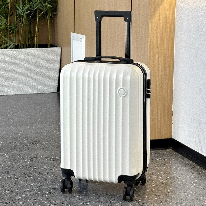 Mala Nova de 20 Polegadas, Bagagem de Mão (Carry-On), Material Rígido (Hard Shell) de PC Espessado, Resistência à Compressão de Alta Força, Adequado para Homens e Mulheres