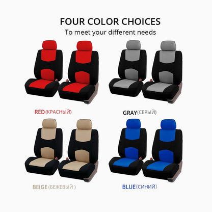 AUTOYOUTH Car Seat Cover Detachable HeadrestsPolyestor Universal Seat Covers For Car For WARTBURG 353 Tourist For VECTOR M12