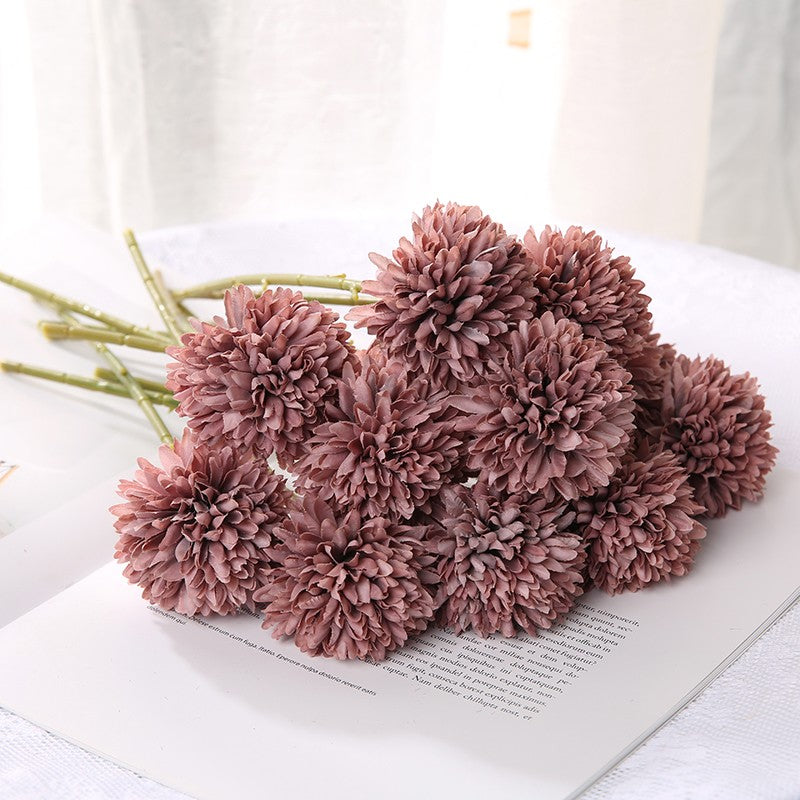 3/5Pcs Dandelion Flower Bouquet Valentine's Day Party Birthday Room Decoration New Year's Gift Supplies Hyacinth Wedding Decor