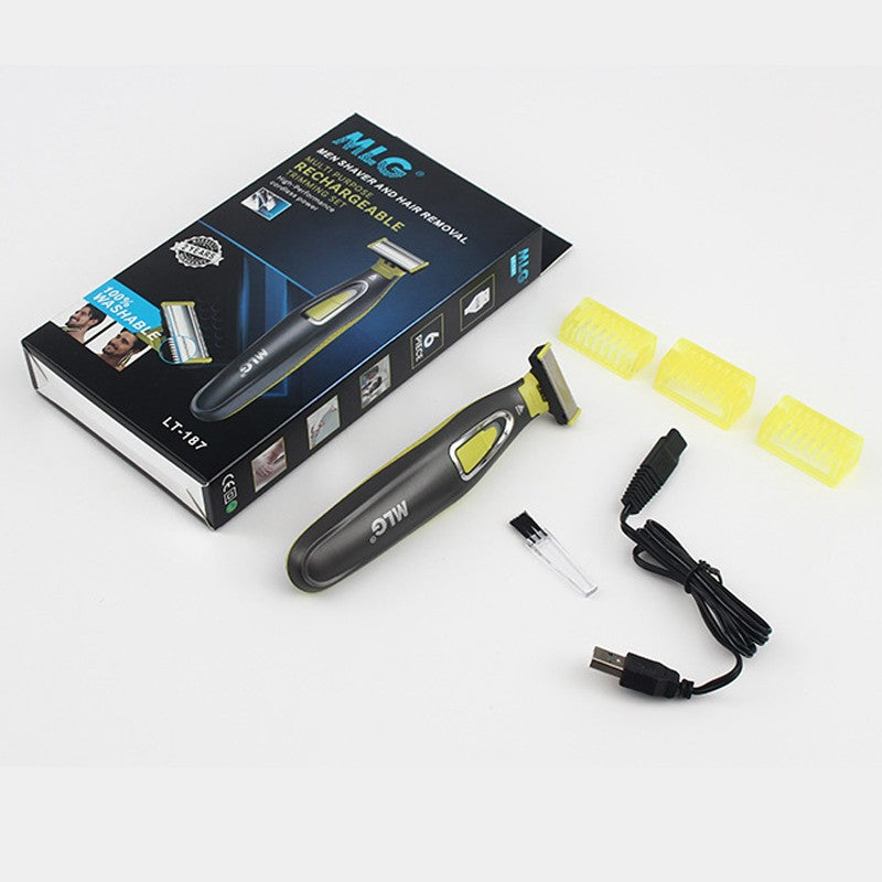 Face & Body Electric Shaver for Men Washable Beard&Body Trimmer Wet Dry Ball Electric Razor Face Shaving Machine Rechargeable