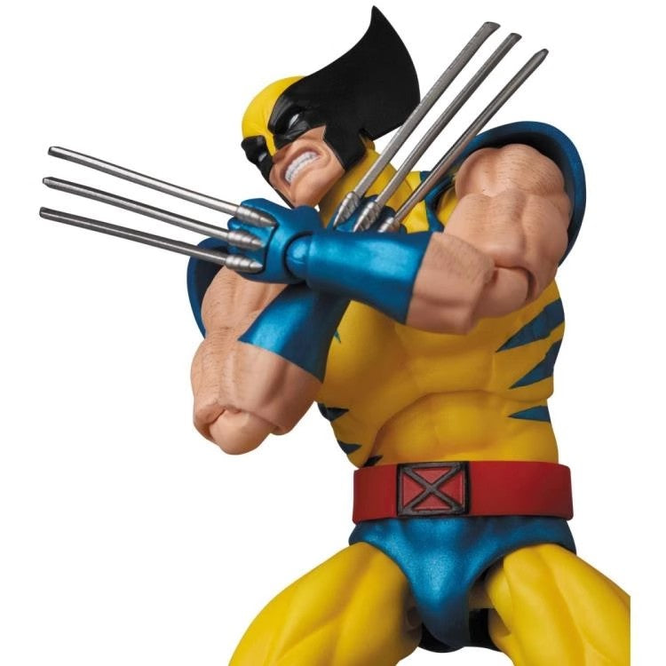New CT Toys Mafex 96 Wolverine Boneco Marrom Quadrinhos X-Men Boneco de Ação Mafex 138 Shf Anime Estatueta Modelo Ko Brinquedo Presentes