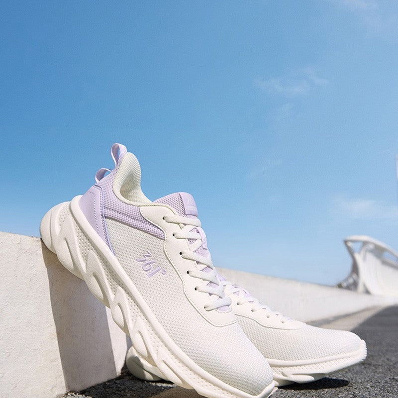 361 Degrees Women's Sneakers Retro Platform Sole Breathable Mesh All-Day Comfort Lightweight  Fitness Female Sneakers 682522230