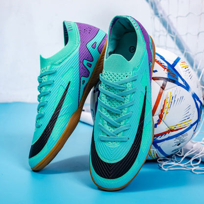 New Men Non-Slip Football Boots FG/TF Sneakers Cleats Soccer Shoes Ultralight High-quality Hot-selling Futsal Indoor Match