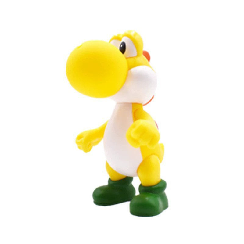 Coleção de Anime de Bonecos de PVC de Desenho Animado Yoshi King Bowser Peach Princess Presente para Adultos Presente para Menina Aniversário Decoração de Quarto