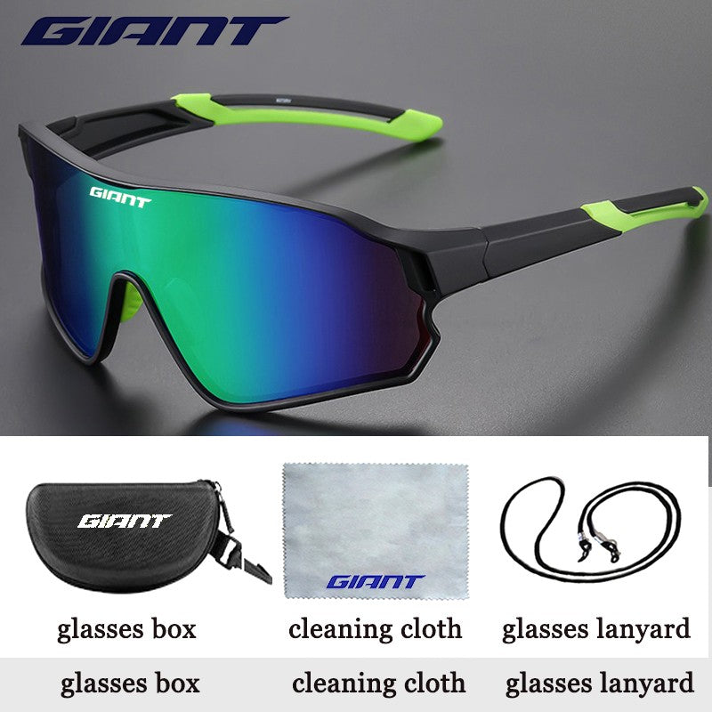 Óculos de Ciclismo Top Seller GIANT UV400 Anti-embaciamento Lentes REVO Nitidez HD Certificação CE/ANSI Design Cateye Bicicleta de Montanha/Estrada para homem e mulher