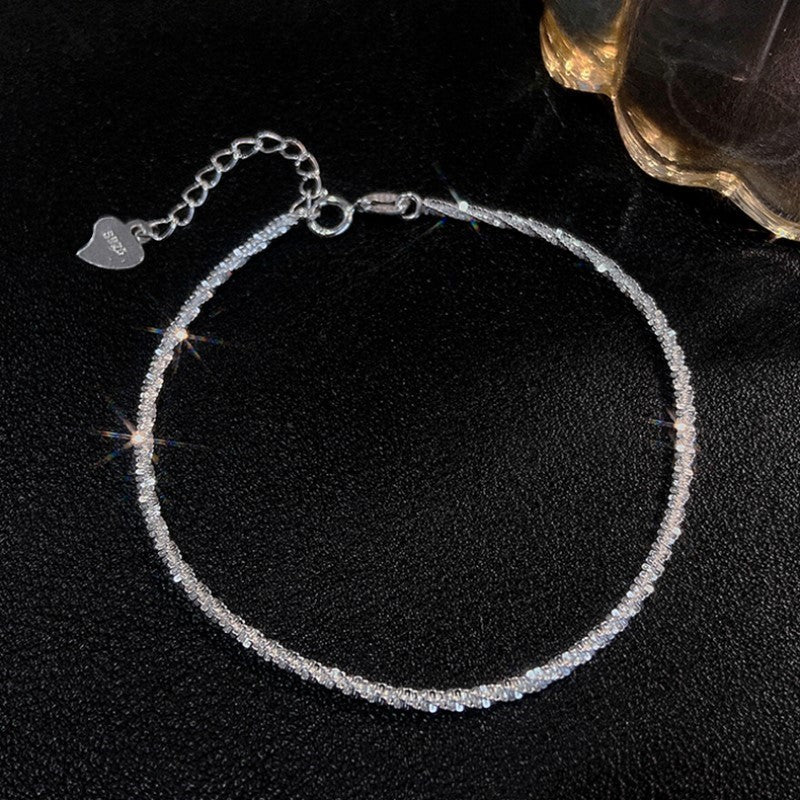 Pulseira de aço inoxidável cheia de strass para mulheres 2022, nova, designer, luxuosa, brilhante, zircônia, ajustável, joia, presente