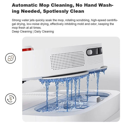 XIAOMI MIJIA Smart OMNI Robot 2 Vacuum Cleaners Mop Collection Self Cleaning Doc Empty Dust 75 Days of Continuous Garbage Collec