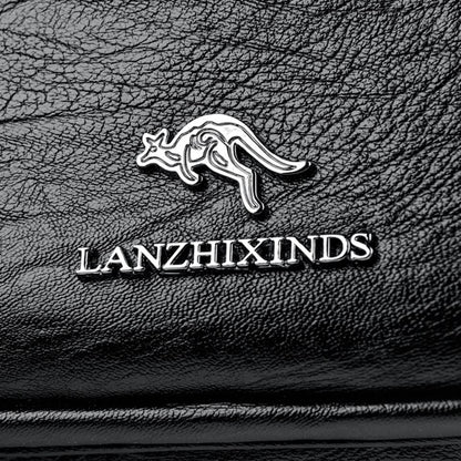 Top Quality Pu Leather Female Crossbody Multiple Pockets Bag Elegant Shoulder Bags for Women Casual Purses and Handbags Sac 2026