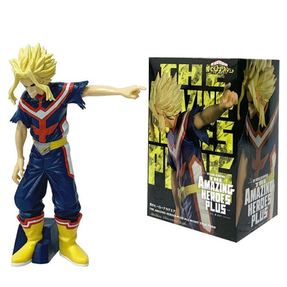 18cm Boku no Hero Academia Anime Figura All Might Boneco de Ação Midoriya Izuku/Bakugo Katsuki Estatueta PVC Modelo Colecionável Brinquedos