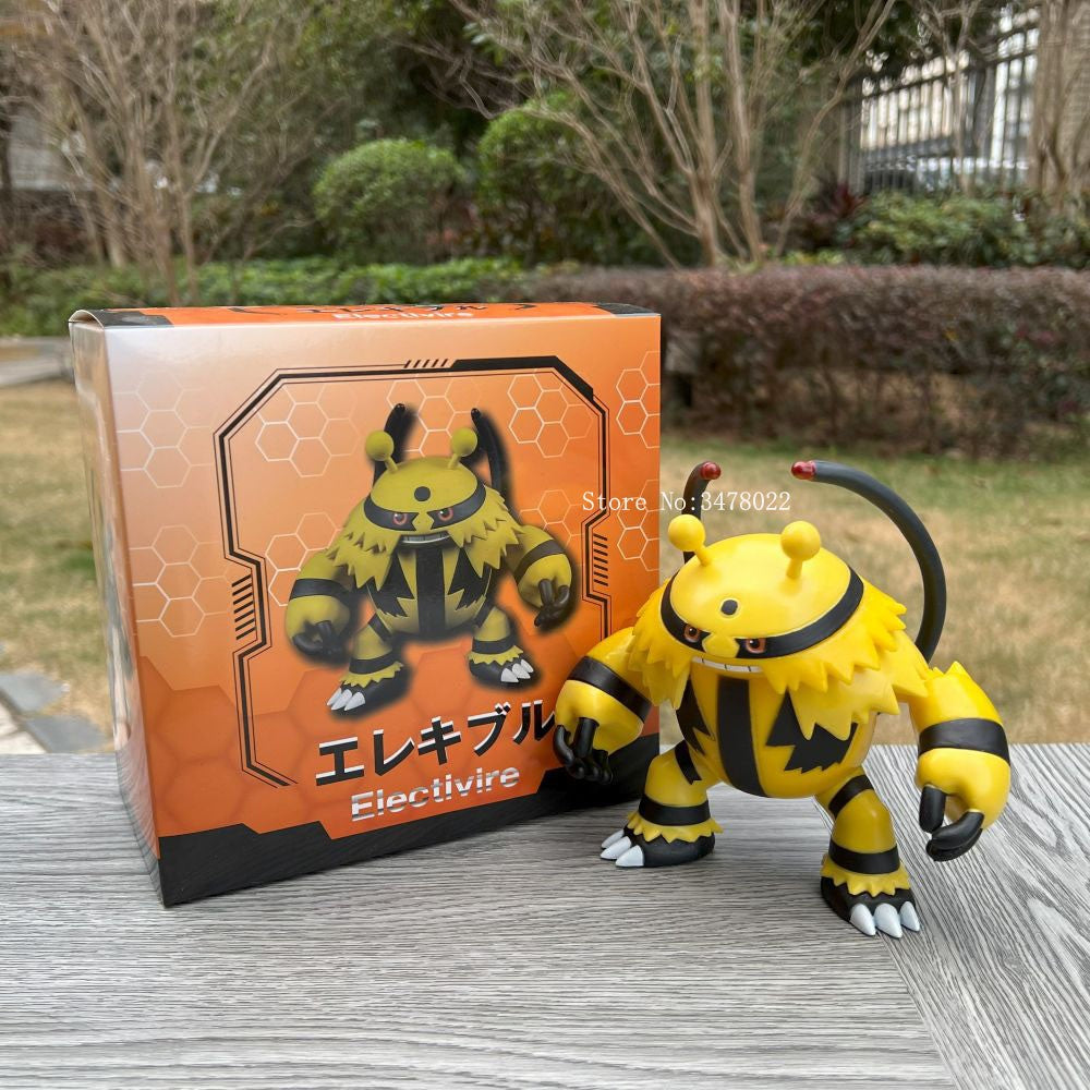 14cm Pokémon Electivire Choque Elétrico Monstro Gk Action Anime Figures Modelo PVC Brinquedos Presente