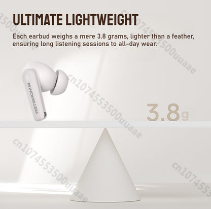 Monster AuraFit XT02 ANC Bluetooth Earphone -32dB Active Noise Canceling Earbuds Hi-fi Stereo Wireless Bluetooth 5.4 Headphone