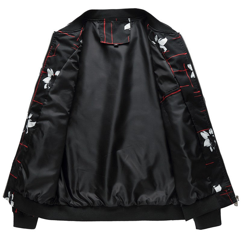 Spring, Autumn and Seasonal Boys' Floral Jacket, Large Size Urban Casual Coat Multi-color Available