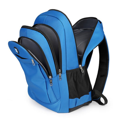 Men's and women's backpacks, large capacity, adjustable shoulder straps, multiple compartments, suitable for school, travel, and