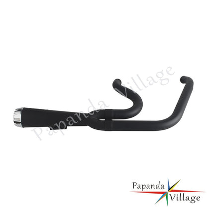 Motorcycle Full Exhaust Pipe Exhausts System Mufflers For Harley Dyna Wide Super Glide Fat Street Bob Low Rider FXDF 2006-2017
