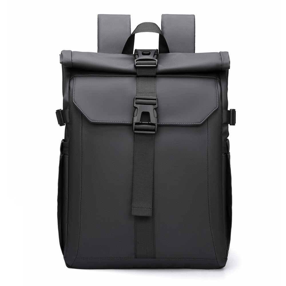 Men's Backpack Roll Top Bag Waterproof Laptop Compartment for Work Travel School Bag Hiking Bookbag Mens Gifts