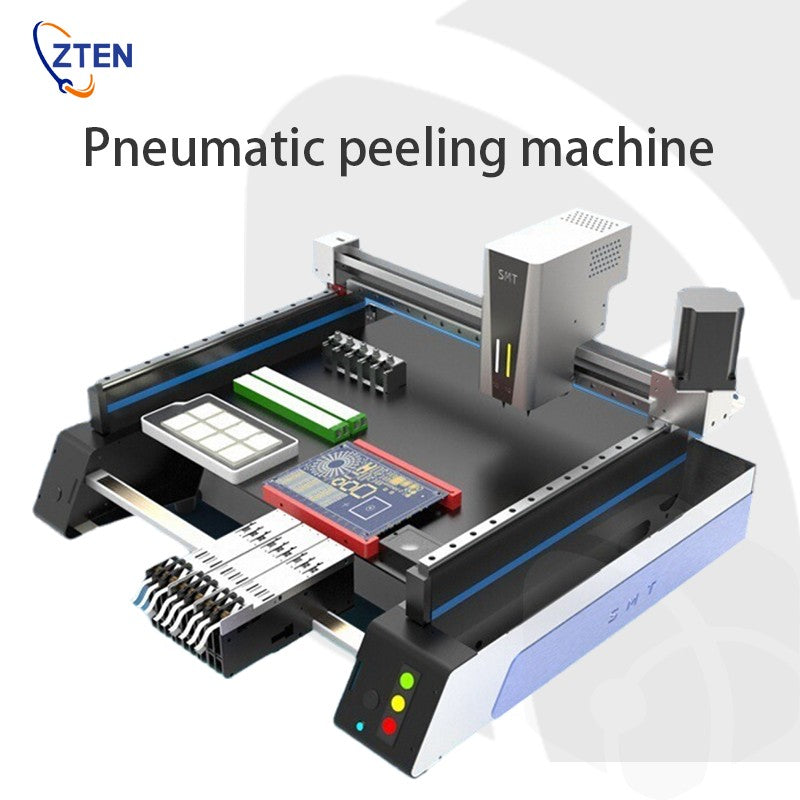 High-speed Fully Automatic Triple Vision Camera Desktop SMT Machine 220V / 110V SMT Pick And Place Machine Chip Mounter LED SMD