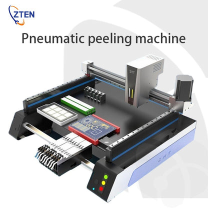 High-speed Fully Automatic Triple Vision Camera Desktop SMT Machine 220V / 110V SMT Pick And Place Machine Chip Mounter LED SMD