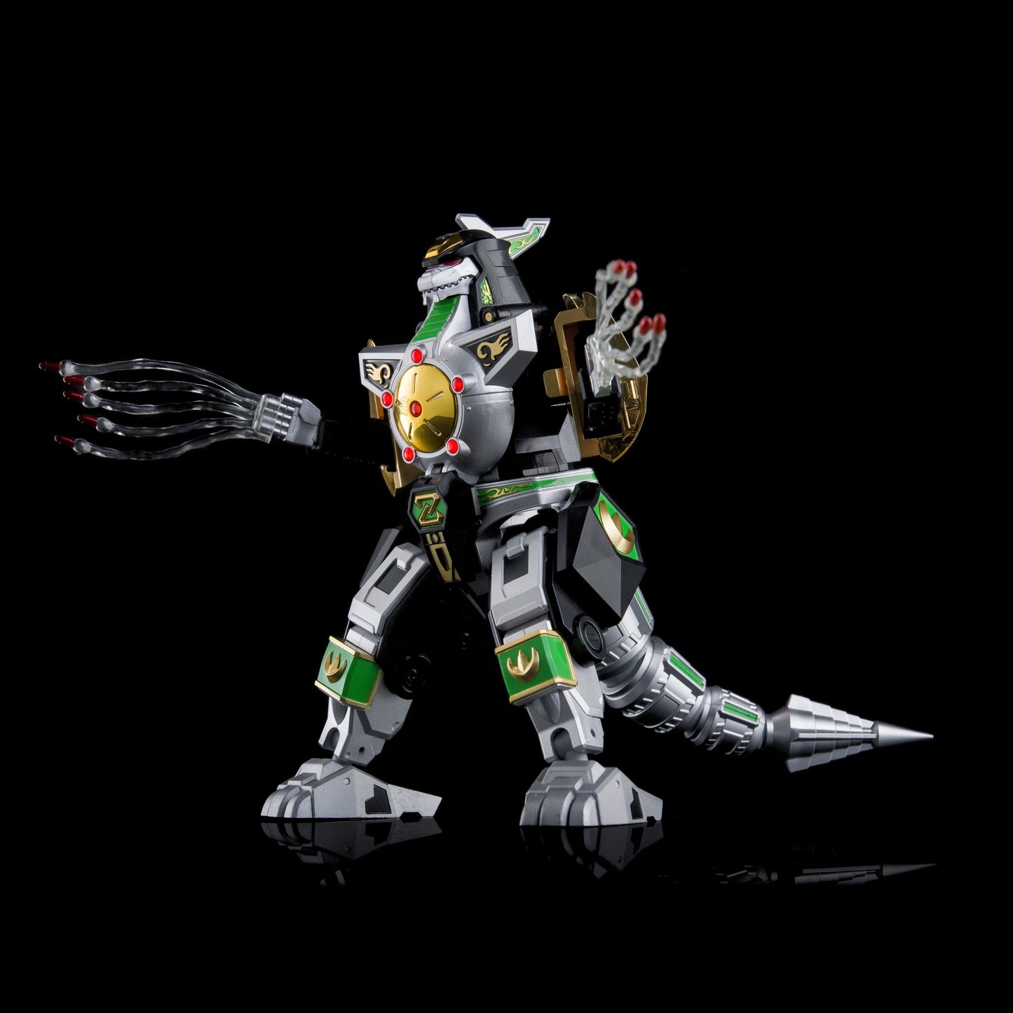 Pré-Venda Power Rangers Lucky Cat Micro Cosmos Mc-05 & Mc-03 Dragon King Caesar Action Figure Colecionável Modelo Montável