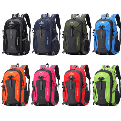 Mochila Multifuncional Respirável para Caminhada Esportiva Mochila de Grande Capacidade em Poliéster Para Caminhada Ciclismo Academia