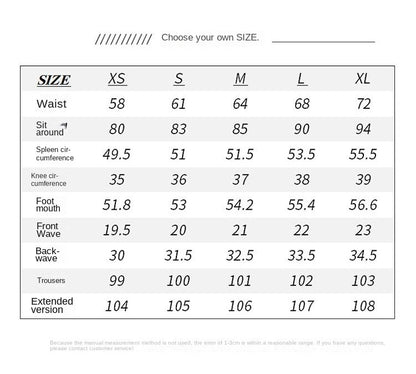 High Waist Jeans Womens Fashion Personality Slim Fit Retro Bell Bottoms Trousers Autumn Winter Jeans Women's Pants Women Pants