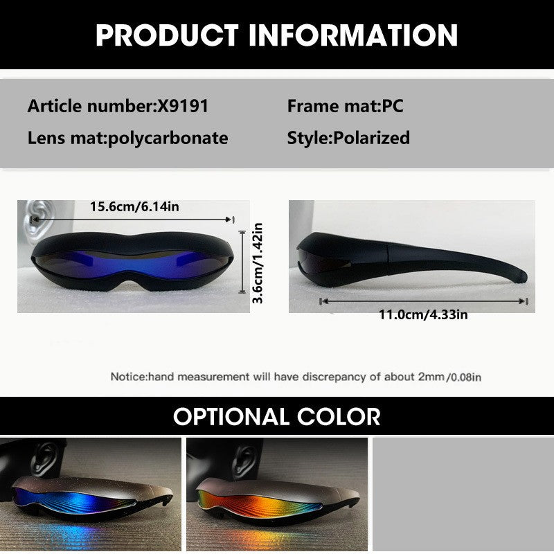 Polarized Sunglasses Women Men X-man Cosplay Party Sun Glasses Unisex Vintage Special Memory Material Eyewear Cool Goggles UV400