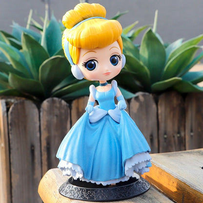 Princesa Disney Ariel Rapunzel Cinderela Sereia Anna Elsa Bela Sofia Branca de Neve Mulan A Pequena Sereia Bonecos Brinquedos Presente Infantil