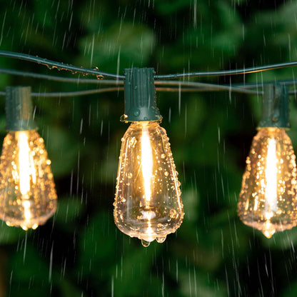 Outdoor Light Cable EU 220V US 110V String Light Wire E12 Sockets C7 Lamp Base Connectable Party Wedding Decor Street Garland