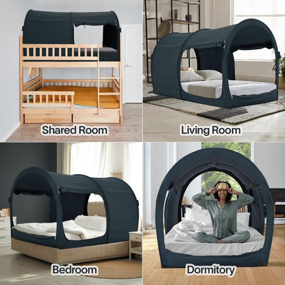 Alvantor Bed Canopy Bed Tents Dream Tents Privacy Space Twin Size Sleeping Tents Indoor Pop Up Portable Frame Curtains Breathabl