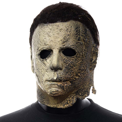 2022 Halloween Ends Michael Myers Horror Mask Cosplay Bloody Creepy Demon Killer Latex Helmet Party Carnival Costume Props