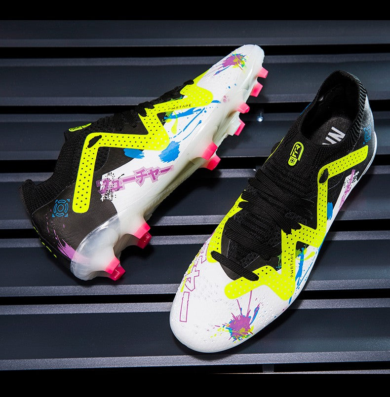 Men Society Soccer Shoes Cleats Professional Football Field Boots Fast Grass Training Football Shoes High Quality Sneaker Match