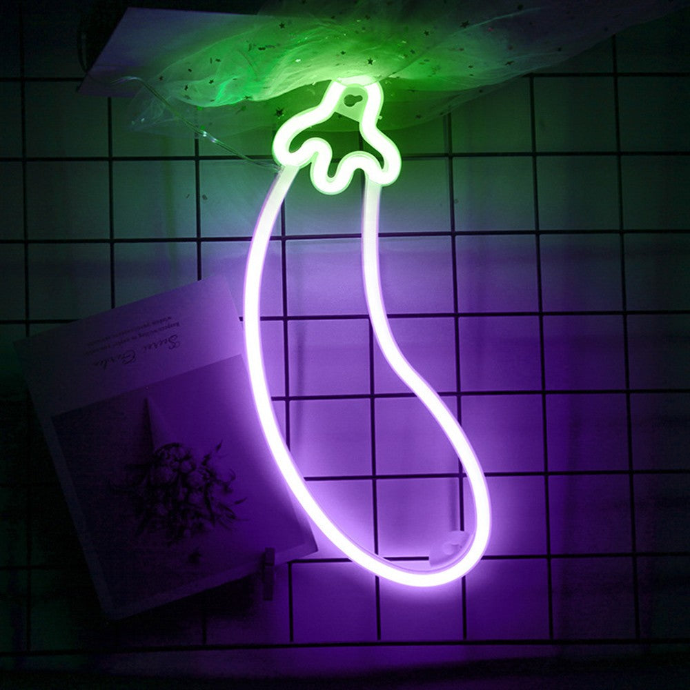 USB/Battery LED Neon Lights Sign for Wall Art Decor Heart Gaming Bar Bedroom Decoration Hanging Neon Sign Party Alien Night Lamp