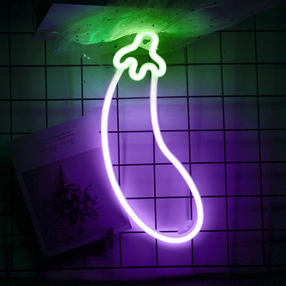 USB/Battery LED Neon Lights Sign for Wall Art Decor Heart Gaming Bar Bedroom Decoration Hanging Neon Sign Party Alien Night Lamp