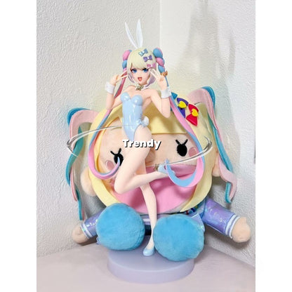 ?Em estoque?GSC PUP NEEDY GIRL OVERDOSE OMGKawaii Angel Bunny Girl com Meia Arrastão Tamanho G Figura Modelo Brinquedo