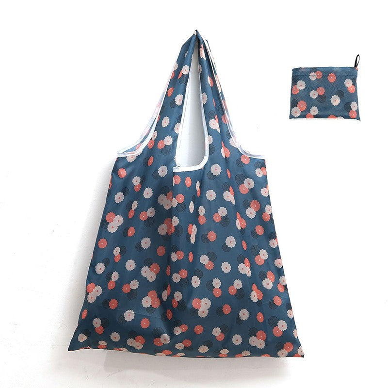 Reusable Shopping Large Bag Foldable Eco Tote With Pouch For Grocery Gym Office Supplies Beach Gear School Toys Storage Bags