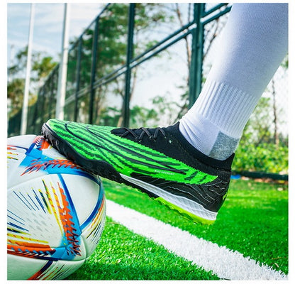 New Men Soccer Shoes Grass Professional Training Football Shoes Society Cleats Football Field Boots Fast Indoor Sneaker Non Slip