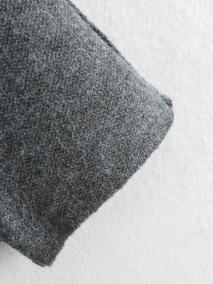 Ladies Autumn Winter Jacket Women Casual Commuter Coat Knitted Loose Oversize Coat Asymmetric Elegant Split Chic Scarf Jacket