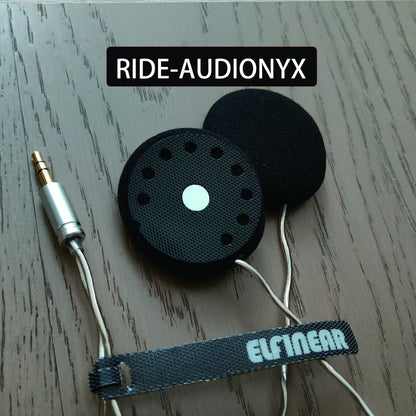 ELFINEAR Helmet Speakers Compatible With RESO/CARDO/ASMAX Devices Compatible with All 3.5mm Communicators